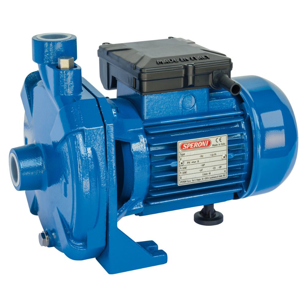 Enkelfasige centrifugaal waterpomp Speroni CM 35 – vermogen 1,1 kW, opvoerhoogte 36 m, debiet 125 l/min | Centrifugaal Waterpompen | Waterpompen |