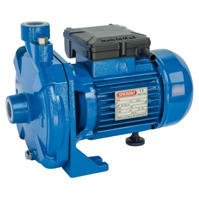Enkelfasige centrifugaal waterpomp Speroni CM 22 – vermogen 0,37 kW, opvoerhoogte 20 m, debiet 100 l/min - Productenvergelijking