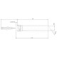 Gloeibougie set met geleidebuis voor pelletkachels Jotul, Ravelli e.a., lengte 144 mm, 350W | Gloeibougie voor pelletkachel | Pelletkachel onderdelen |