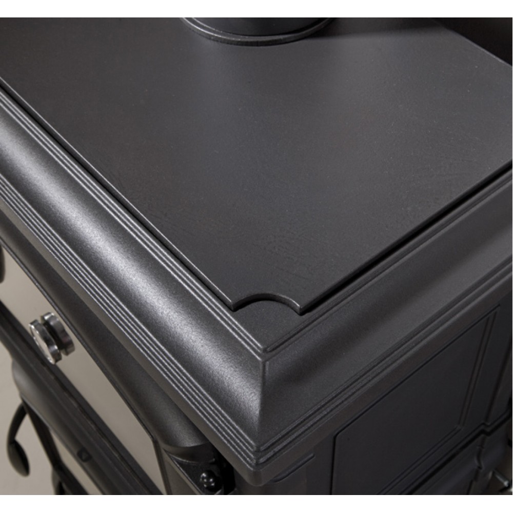 Italiaanse gietijzeren houtkachel met oven La Nordica Isotta Forno, 9.7kW | Houtkachels met oven | Houtkachels |