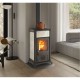 Italiaanse houtkachel La Nordica Gemma wit, 6.5kW |  |  |