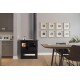 Hout fornuis Verso CS Inox Ceramic Rechts met roestvrijstalen oven en keramische kookplaat, 7.7kW | Houtkachels met oven | Houtkachels |