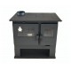 Hout fornuis Verso CS Lite, Links, 7.7kW | Houtkachels met oven | Houtkachels |