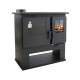 Hout fornuis Verso CS Lite, Links, 7.7kW | Houtkachels met oven | Houtkachels |