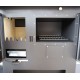 Hout fornuis Verso CS Plus met stalen oven en stalen kookplaat, Zwart, Rechts, 7.7kW | Houtkachels met oven | Houtkachels |