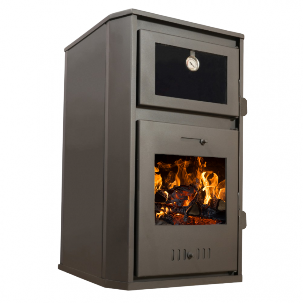 CV houtkachel met oven Balkan Energy Rosana, 18.56kW - 24.56kW | CV houtkachels | Houtkachels |
