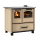Italiaans hout fornuis La Nordica Family 4.5 bruin, 7.5kW | Hout fornuis |  |