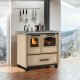 Italiaans hout fornuis La Nordica Family 4.5 bruin, 7.5kW | Hout fornuis |  |