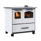 Italiaans hout fornuis La Nordica Family 4.5 wit, 7.5kW | Hout fornuis |  |