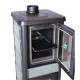 Italian wood burning stove with oven La Nordica Gemma Forno natural stone, 7.3kW |  |  |