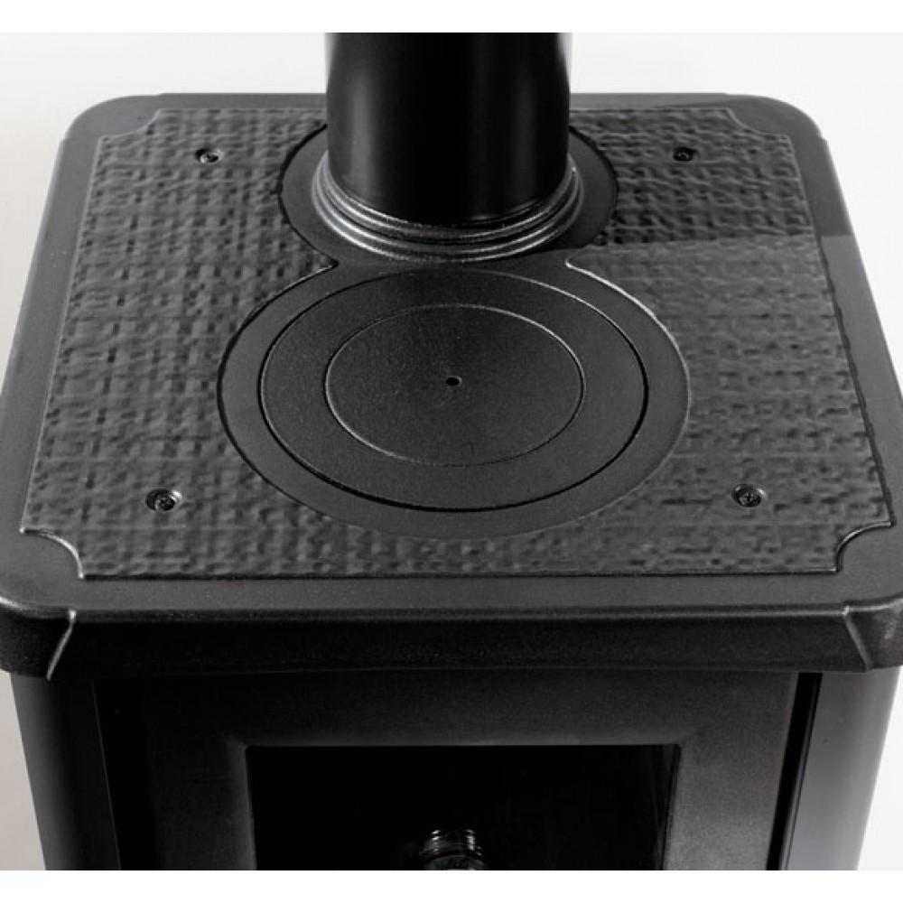 Italian wood burning stove with oven La Nordica Gemma Forno natural stone, 7.3kW |  |  |