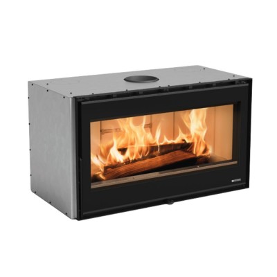 Italiaanse inbouw gietijzeren haard La Nordica Inserto 100 Wide, 8.1kW - Productenvergelijking