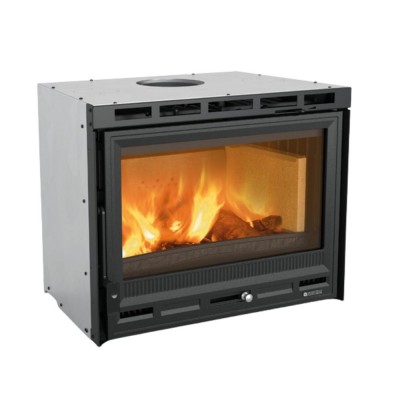 Italiaanse inbouw gietijzeren haard La Nordica Inserto 70 L 4.0 ventilato, 7.8kW - Productenvergelijking