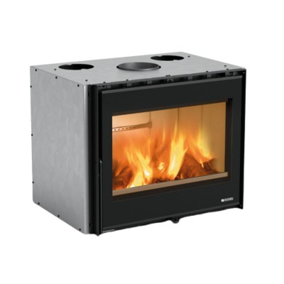 Italiaanse inbouw gietijzeren haard La Nordica Inserto 70 Wide, 7.5kW - Italiaanse houtkachels en haarden
