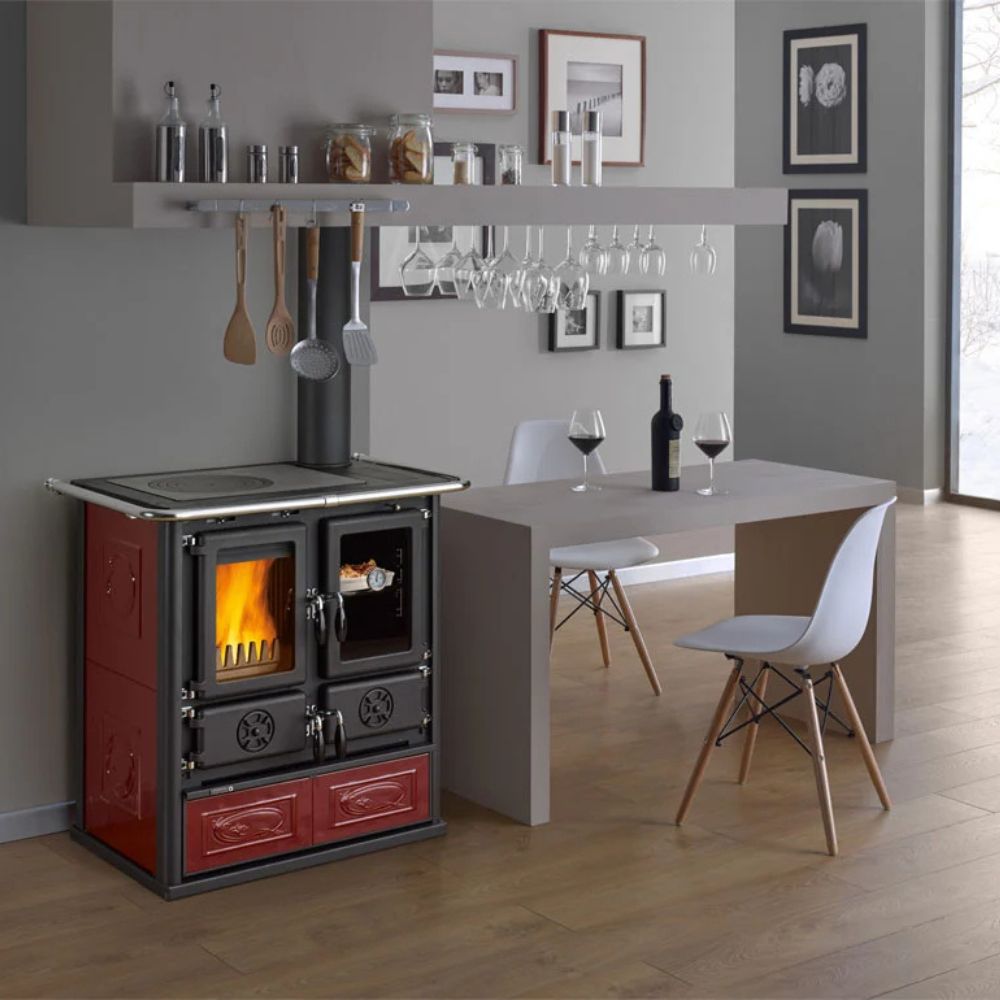 Italiaans hout fornuis La Nordica Rosetta, 7.9kW | Hout fornuis |  |