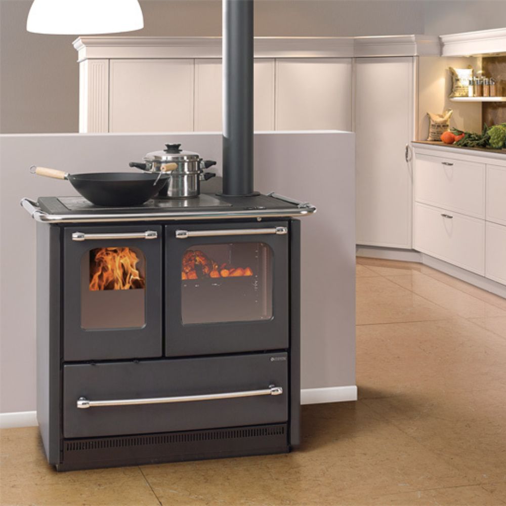 Italiaans hout fornuis La Nordica Sovrana, 7.5kW | Hout fornuis |  |