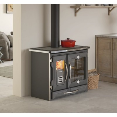 Italiaans hout fornuis La Nordica Suprema, 9kW - Italiaanse houtkachels en haarden
