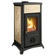 Italiaanse houtkachel La Nordica Gemma ecru, 6.5kW |  |  |