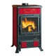 Italiaanse houtkachel La Nordica Rossella R1 rood, 9kW |  |  |