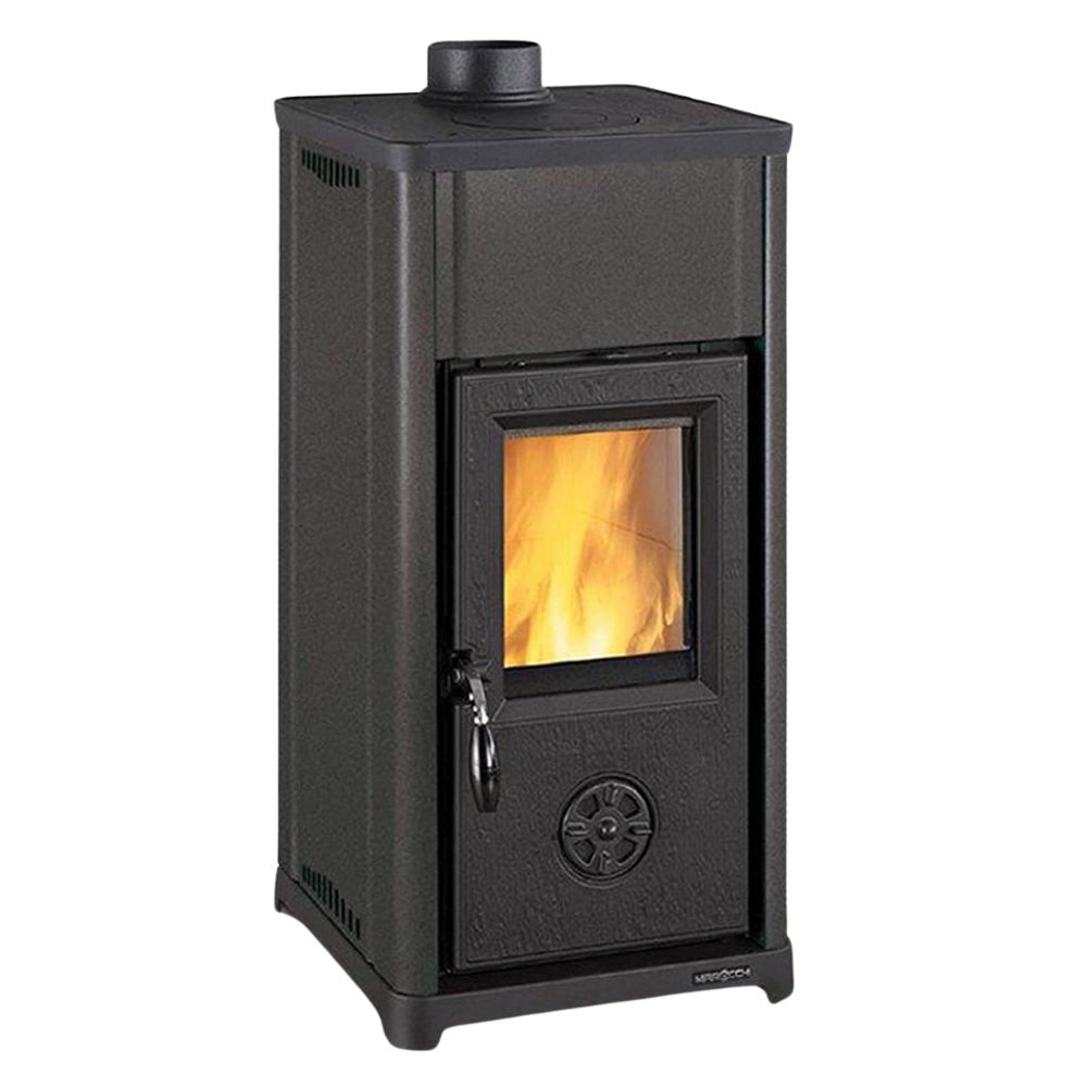 Italiaanse houtkachel La Nordica Tea zwart, 7kW |  |  |