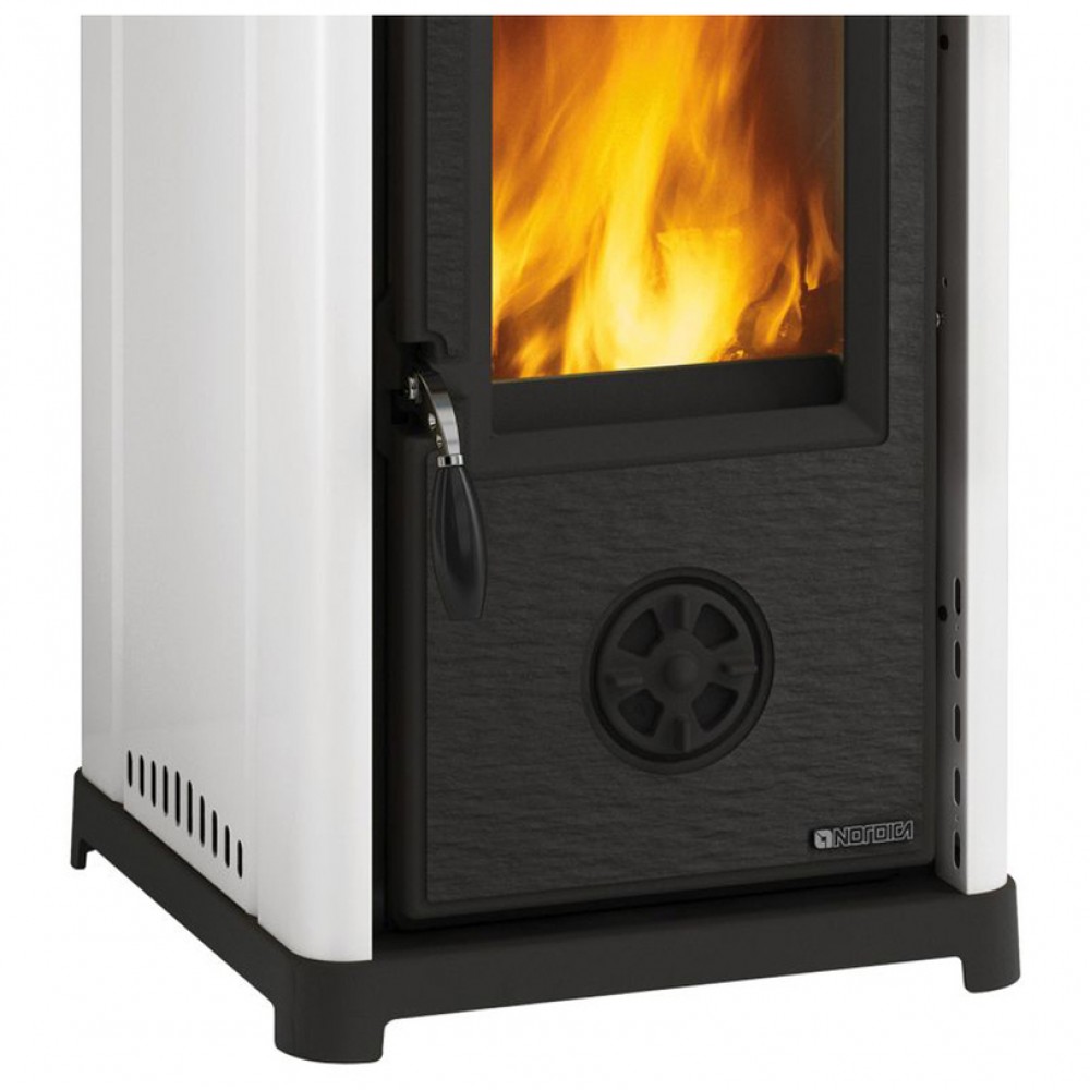Italiaanse houtkachel La Nordica Tea wit, 7kW |  |  |