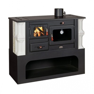 Hout fornuis Prity 1P34-K Dantela Rechts, 10.1kW - Productenvergelijking