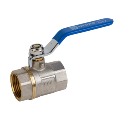 Kogelafsluiter Vrouwelijk-Vrouwelijk Hydro – Messing – 0470003 – Maat (inch): 1" - Centrale Verwarming