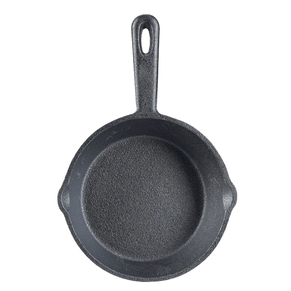 Gietijzeren pan compacte koekenpan, Ф16 | Grillpan gietijzer | Gietijzeren pan |
