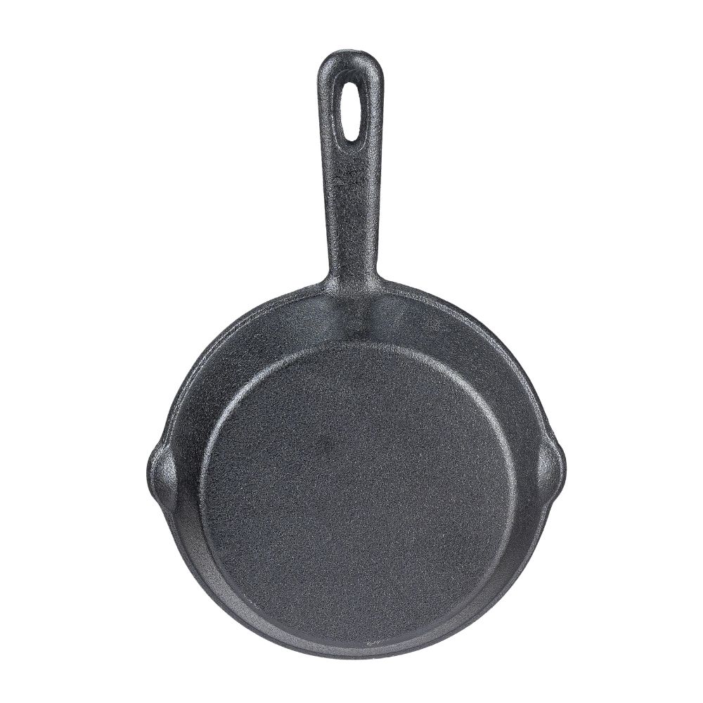 Gietijzeren pan compacte koekenpan, Ф16 | Grillpan gietijzer | Gietijzeren pan |