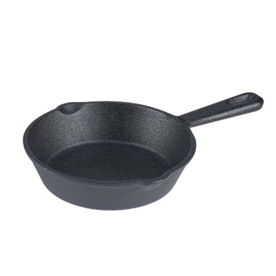 Gietijzeren pan compacte koekenpan, Ф16 - Grillpan gietijzer