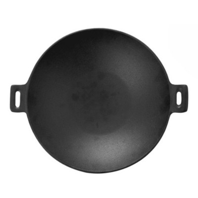Gietijzeren pan wokmodel, Ф24 - Grillpan gietijzer