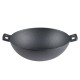 Gietijzeren pan wokmodel, Ф24 | Grillpan gietijzer | Gietijzeren pan |