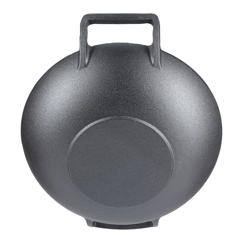 Gietijzeren pan wokmodel, Ф36 | Grillpan gietijzer | Gietijzeren pan |