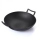 Gietijzeren pan wokmodel, Ф31 | Grillpan gietijzer | Gietijzeren pan |