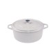 Diepe gietijzeren pot Hosse, Ivory, Ф20 | Gietijzeren pot |  |