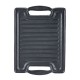Dubbelzijdige gietijzeren grillplaat, 36x25 cm | Gietijzeren plaat |  |