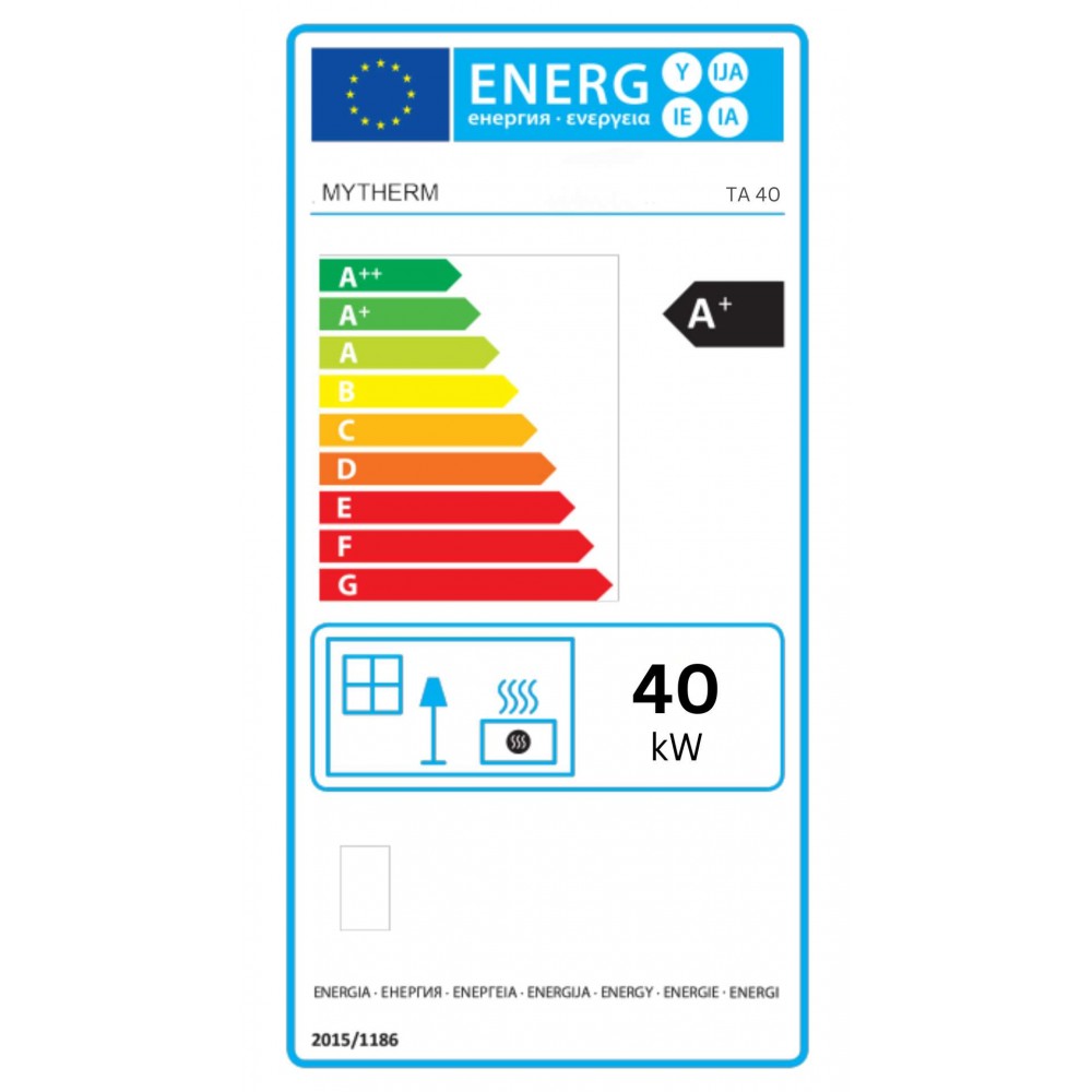 Pelletkachel Mytherm Angela TA 40 beige, 40kW | Pelletkachels |  |