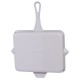Geëmailleerde grillpan gietijzer Hosse, Ivory, 26x32cm | Grillpan gietijzer | Gietijzeren pan |