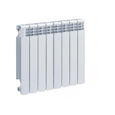 Aluminium radiateur Helyos Evo H600, 8 secties 1424W - Aluminium radiatoren