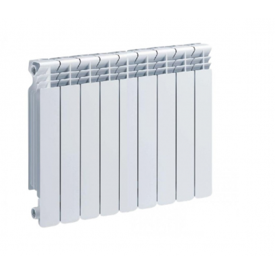 Aluminium radiateur Helyos Evo H600, 9 secties 1602W - Aluminium radiatoren