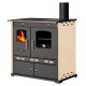 Hout fornuis Prometey Perfect Eco Lux met rechter rookkanaal, ivoor, 7.5kW |  |  |
