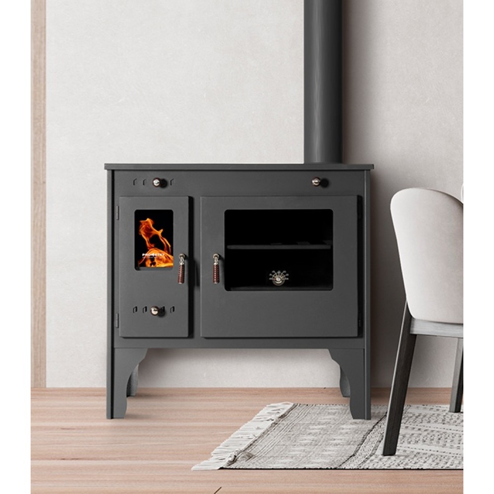 Hout fornuis Prometey Retro Eco, 7kW |  |  |