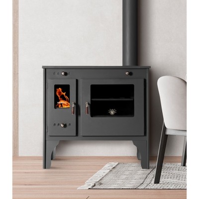 Hout fornuis Prometey Retro Eco, 7kW - Prometey