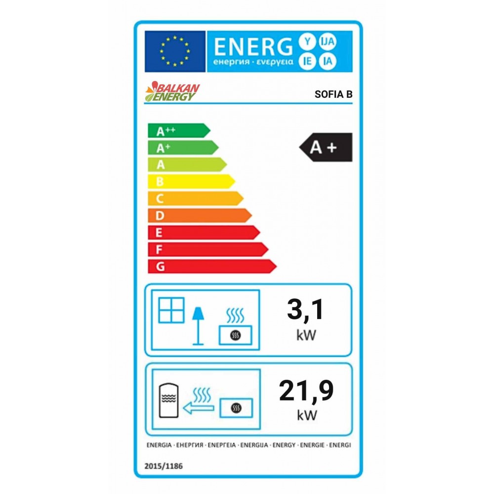 Pelletketel Balkan Energy Sofia B, 25kW | Pelletketels | Pellets |