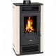 Houtkachel Prity K3 GT D Ivoor, 8.1 kW | Air houtkachels | Houtkachels |