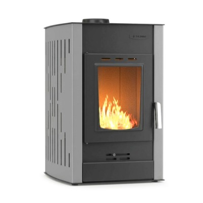 CV houtkachel Velmora Fire ATS HYDRO grijs, 25kW - Productenvergelijking