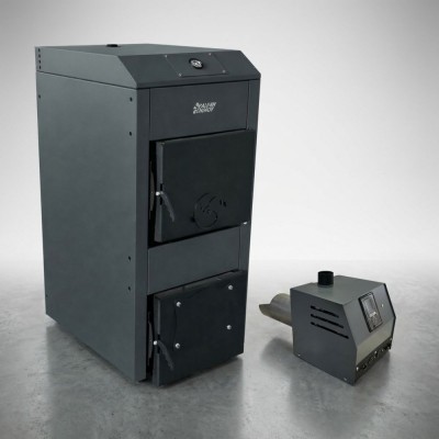 Kit houtketel op CV en pellet brander Balkan Energy, 40kW - Pellet kits