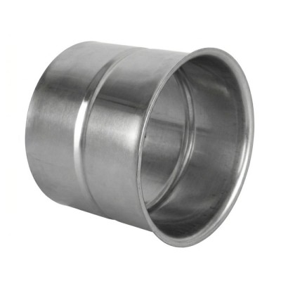 Rozet kachelpijp van staal PARKANEX, Inox, Ø150, Dikte 2mm - Kachelpijpen