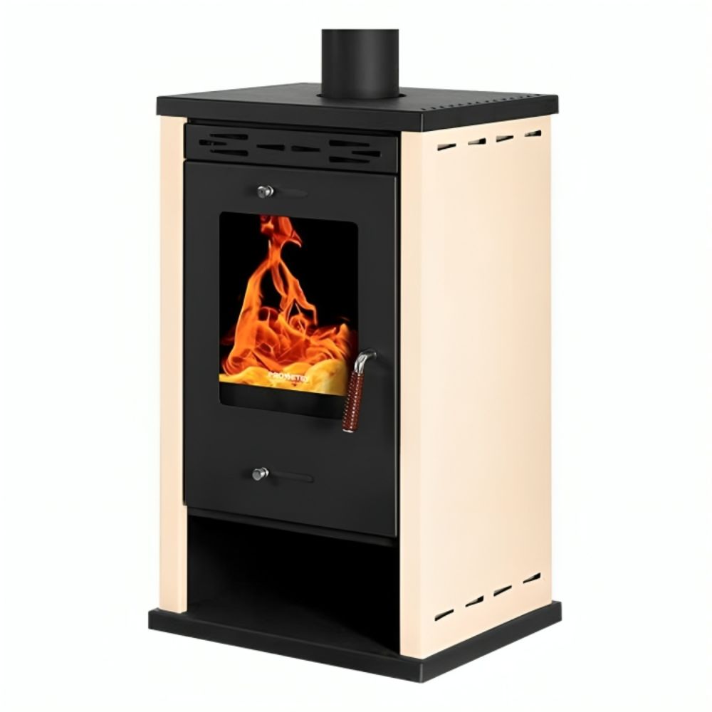 Houtkachel Prometey EKO Mini 3 Ivoor, 8.5 kW | Houtkachels |  |