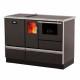 CV Pelletfornuis Alfa Plam Alfa Term 20 Pellet Antraciet, 20kW | Pellet fornuizen | Pellets |